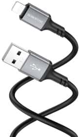 Кабель Borofone BX83 Famous 6974443386356 USB - Apple Lightning 1 м Кабель Borofone BX83 Famous 6974443386356 USB - Apple Lightning 1 м