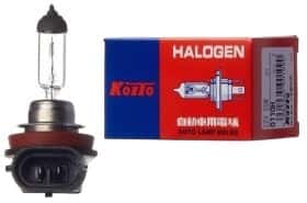 Автолампа KOITO H11 PGJ19-2 55 W прозрачная 0110H
