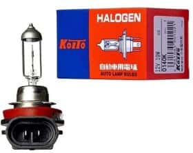 Автолампа KOITO H16 PGJ19-3 19 W прозрачная 0140K