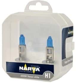 Автолампа Narva Range Power White H1 P14,5s 85 W прозрачно-голубая 48643