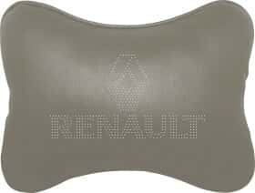 Подушка-подголовник StatusCASE серая Renault ap0010002 Подушка-подголовник StatusCASE серая Renault ap0010002