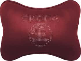 Подушка-подголовник StatusCASE бордовый Skoda ap00114102 Подушка-подголовник StatusCASE бордовый Skoda ap00114102