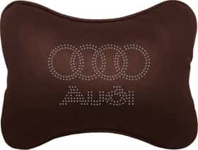 Подушка-підголовник StatusCASE коричнева Audi ap0011602