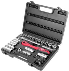 Набір бит та торцевих головок з тріскачкою Intertool Expert ET-6039 33 шт.