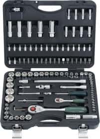 Набір торцевих головок та компонентів Force Tools 410829 1/2", 1/4" (108 пр.)