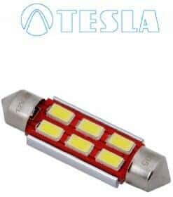 Автолампа Tesla Longer LIFE CANbus C10W SV8,5-8 b96201