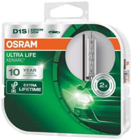 Автолампа Osram Xenarc Ultra Life D1S PK32d-2 35 W прозора delete_18261087
