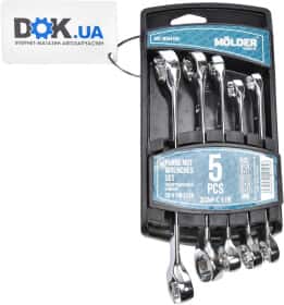 Набор ключей разрезных Molder MT54105 8-17 мм 5 шт