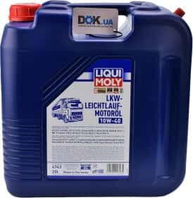 Моторное масло Liqui Moly LKW-Leichtlauf 10W-40 полусинтетическое Моторное масло Liqui Moly LKW-Leichtlauf 10W-40 полусинтетическое