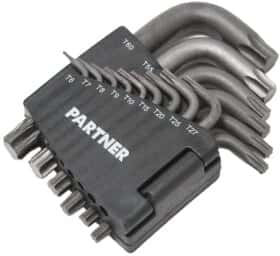 Набор ключей TORX Partner PA-615 T10-T50 15 шт
