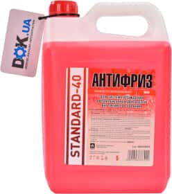 Готовий антифриз Дорожная Карта Standard червоний -24 °C