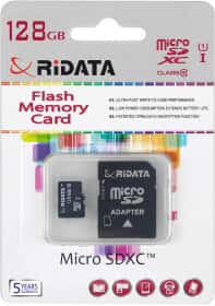 Карта памяти RiDATA microSDXC 128 ГБ