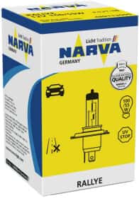 Автолампа Narva Rallye H4 P43t 100 W прозора 48911