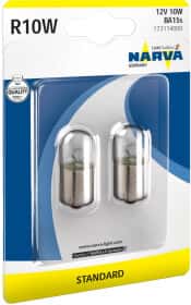 Автолампа Narva Standard R10W BA15s 10 W прозора 173114000 Автолампа Narva Standard R10W BA15s 10 W прозора 173114000
