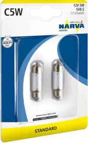 Автолампа Narva Standard C5W SV8,5 5 W прозора 171252b