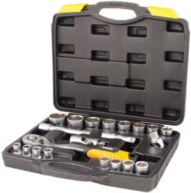 Набор торцевых головок и комплектующих MasterTool Profi 78-4021-PF 1/2" (21 пр.)