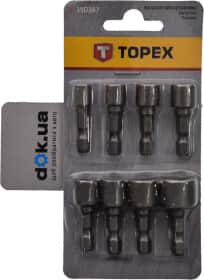 Набор бит Topex 39D387 8 шт.
