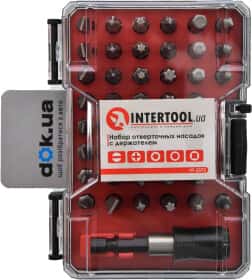 Набор бит с держателем Intertool VT-3373 44 шт.