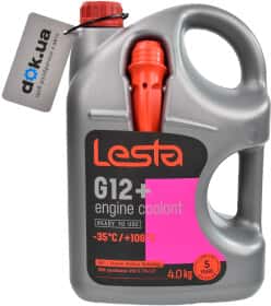 Готовый антифриз LESTA G12 красный -35 °C Готовый антифриз LESTA G12 красный -35 °C