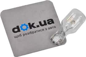 Автолампа Renault / Dacia W16W W2,1x9,5d 16 W прозрачная 7711213335