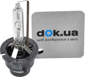 Автолампа Philips Vision D2S P32d-2 35 W прозора 85122VIC1