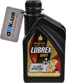 Трансмісійна олива Lubrex Shift Ultra GL-5 80W-90 мінеральна Трансмісійна олива Lubrex Shift Ultra GL-5 80W-90 мінеральна