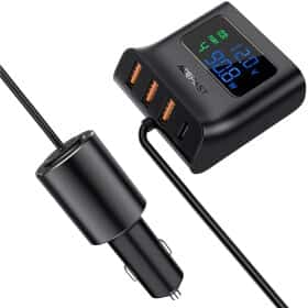 Разветвитель прикуривателя с USB Acefast B8 AFB8