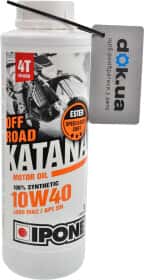Моторное масло 4T Ipone Off Road Katana 10W-40 синтетическое Моторное масло 4T Ipone Off Road Katana 10W-40 синтетическое