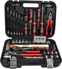 Набор инструментов Intertool Storm ET-8056 1/2" 56 ед. Набор инструментов Intertool Storm ET-8056 1/2" 56 ед.