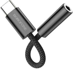 Переходник Borofone BV15 BV15 USB type-C - 3.5 (Female)