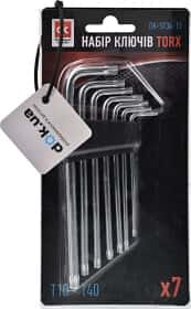 Набор ключей TORX Дорожная Карта DK-ST34-13 T10-T40 7 шт