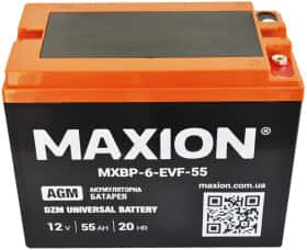 Акумулятор для ДБЖ Maxion MXBT6EVF55 55 Аг 10 В