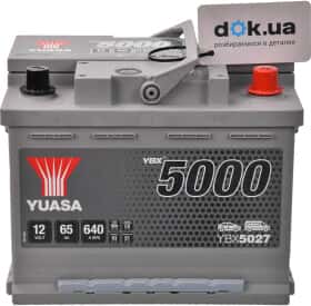 Акумулятор Yuasa 6 CT-65-R YBX 5000 YBX5027