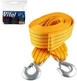 Трос буксировочный Vitol ТР-119-8-1 8 т лента 6 м