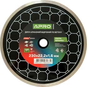 Круг відрізний Apro Pro+ 830082 230 мм