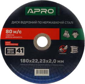 Круг відрізний Apro 829039 180 мм