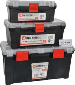 Комплект ящиков для инструментов Intertool BX-0003 3 шт.