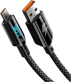 Кабель Gelius Screen 99207 USB - type-C 1,2 м Кабель Gelius Screen 99207 USB - type-C 1,2 м