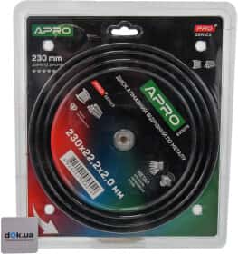 Круг отрезной Apro Pro+ 830079 230 мм