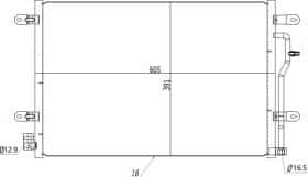 Радіатор кондиціонера Hart 602737