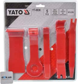 Набір інструментів для зняття обшивки Yato YT-0836 5 шт