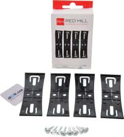 Комплект рамок номерного знака Red Hill 24-053-IS колір чорний Комплект рамок номерного знака Red Hill 24-053-IS колір чорний