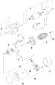 Стартер Mahle MS 235
