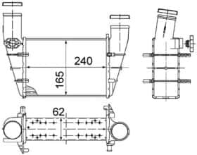 Інтеркулер Mahle ci130000s
