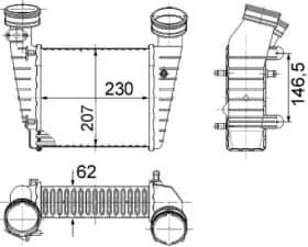 Інтеркулер Mahle ci346000s