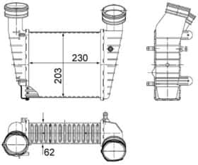 Інтеркулер Mahle ci347000s