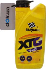 Трансмісійна олива Bardahl XTG GL-4 75W-80 синтетична