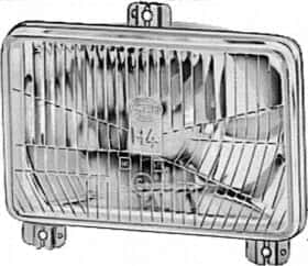 Вставка основной фары Behr Hella 1AB 006 277-127