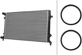 Радиатор охлаждения двигателя Behr Hella 8mk366301321