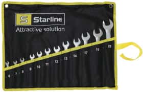Набор ключей рожково-накидных Starline NRGKK709 6-22 мм 12 шт